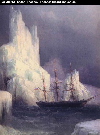 Ivan Aivazovsky Icebergs in the Atlantic
